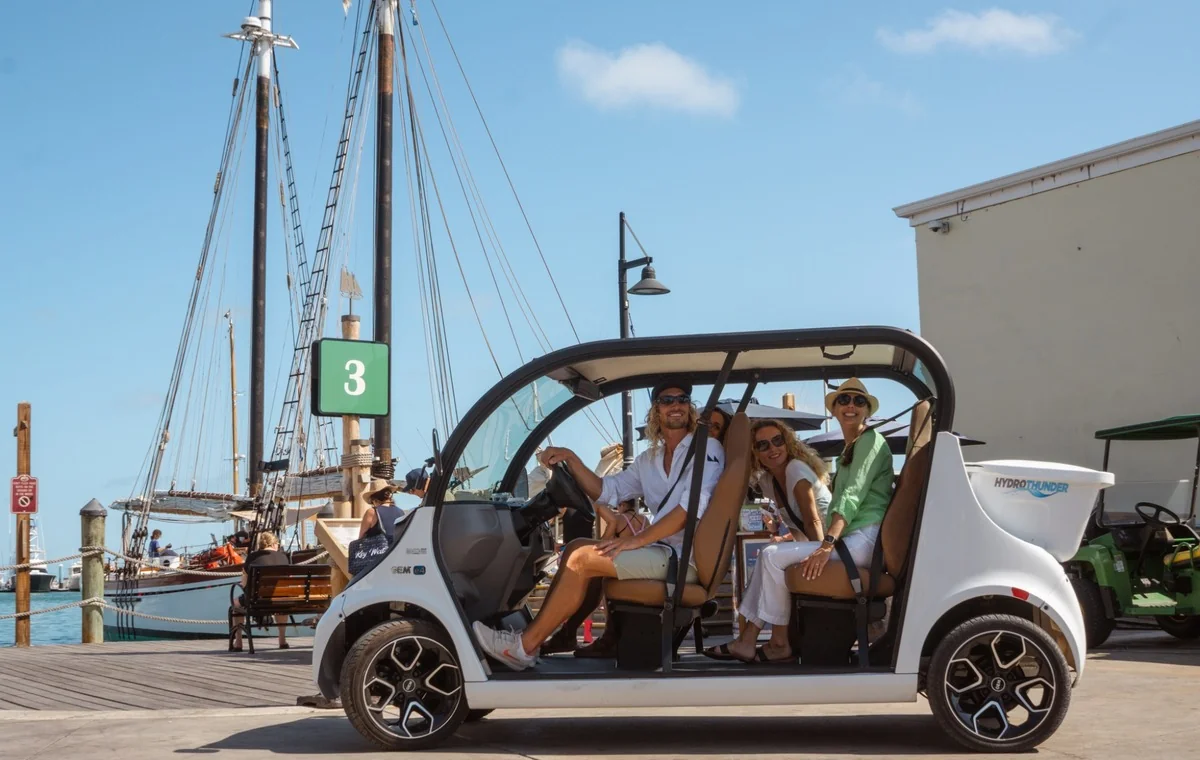 Golf cart rentals in Key West