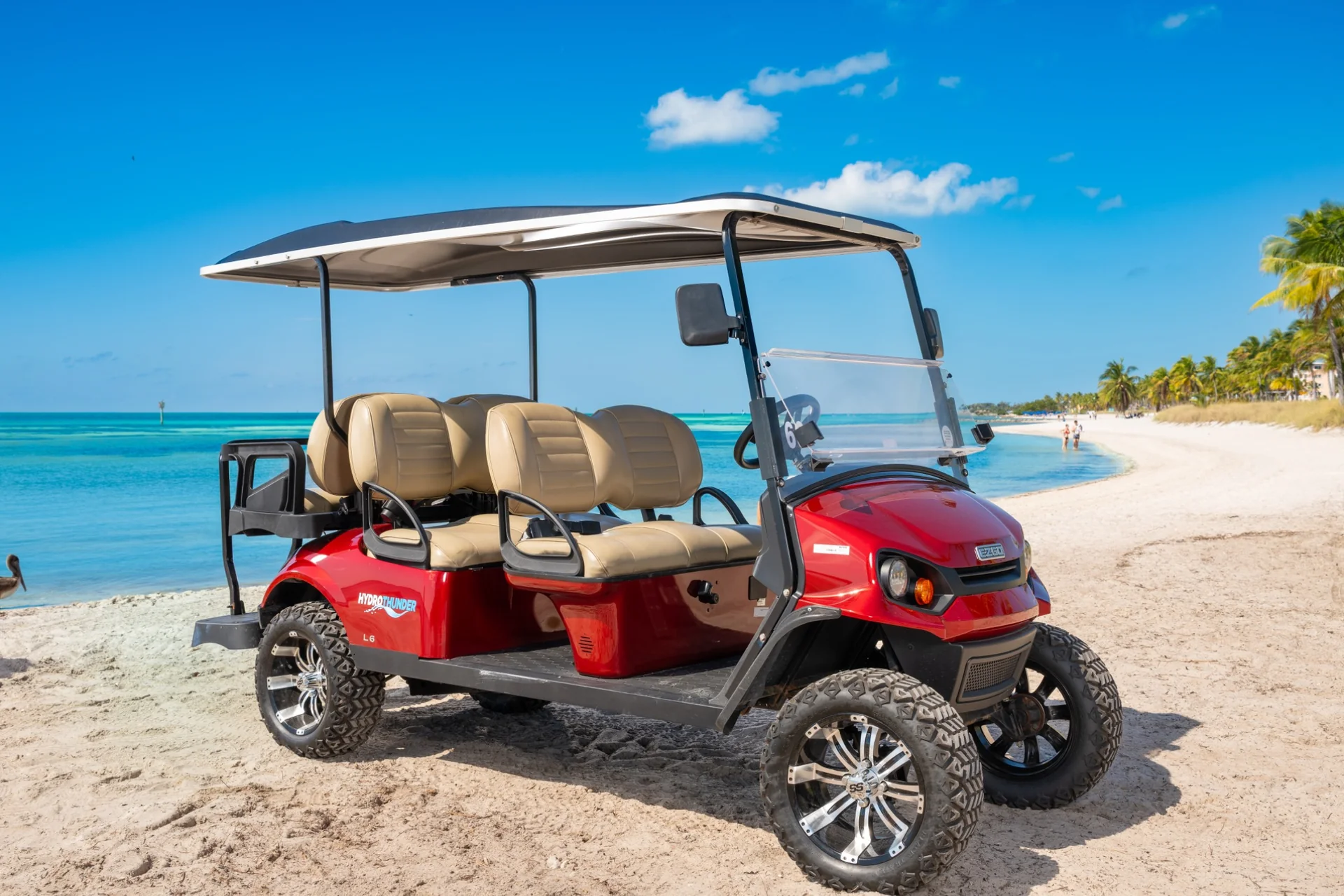 6-Seater EZGO Golf Cart