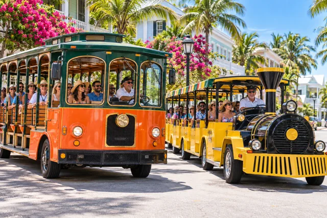 Old Town Trolley & Conch Tour Train