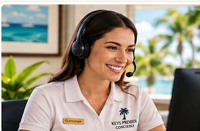 Concierge planning before guest arrival