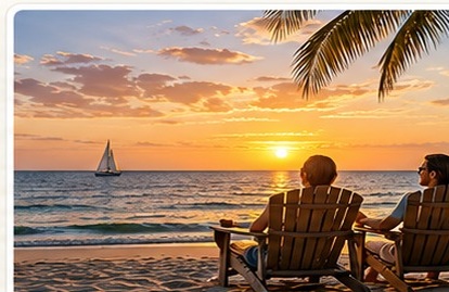 Guests enjoying the final moments of their Key West stay